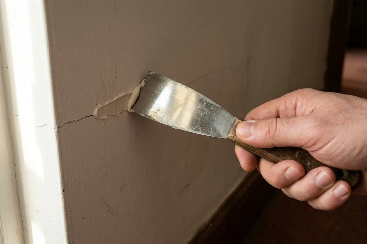 How to choose the right filler for small wall cracks