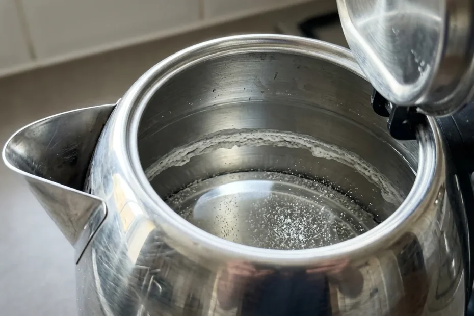 How to clean a kettle with citric acid without leaving a strange taste
