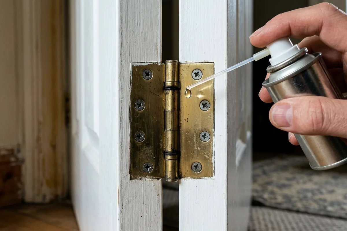 How to fix a squeaky door quickly and why the noise often returns