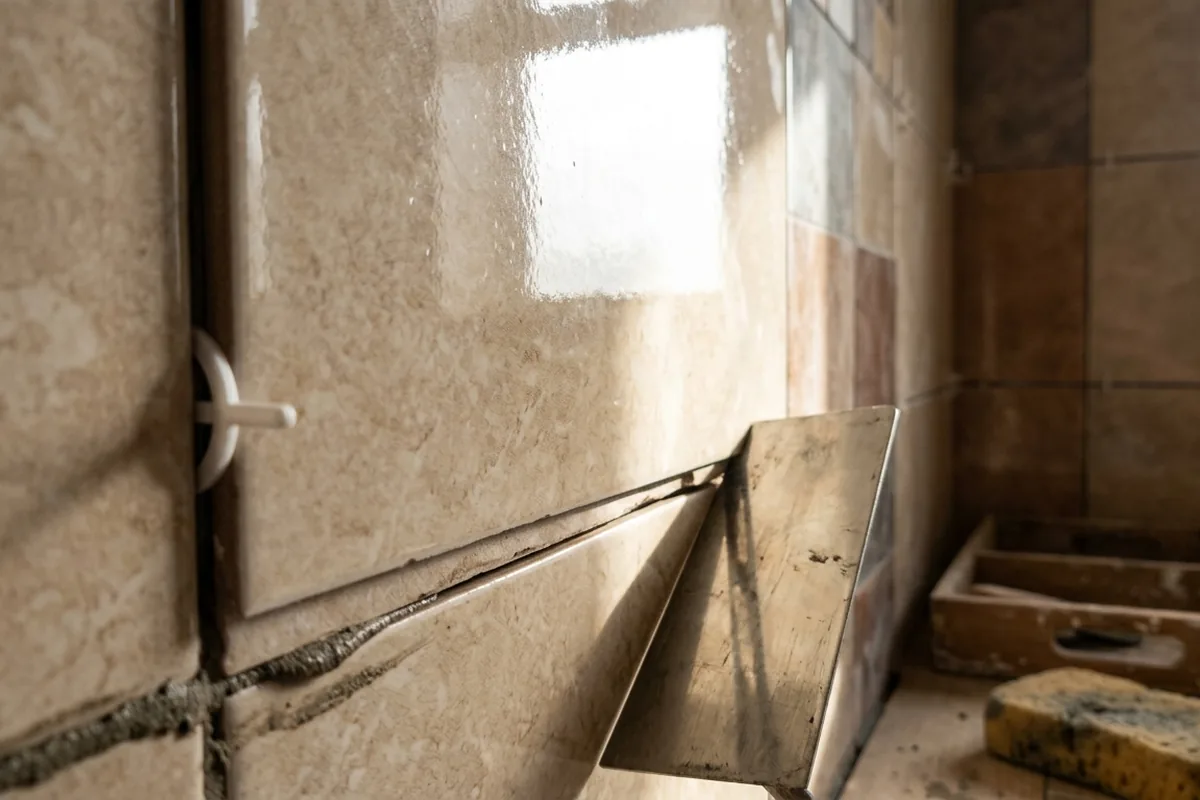 How to install wall tiles neatly and avoid uneven edges