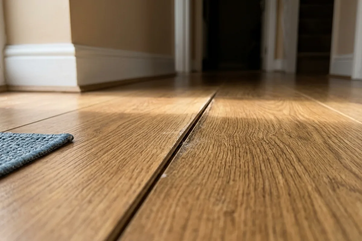The laminate flooring mistake that causes gaps after a few weeks