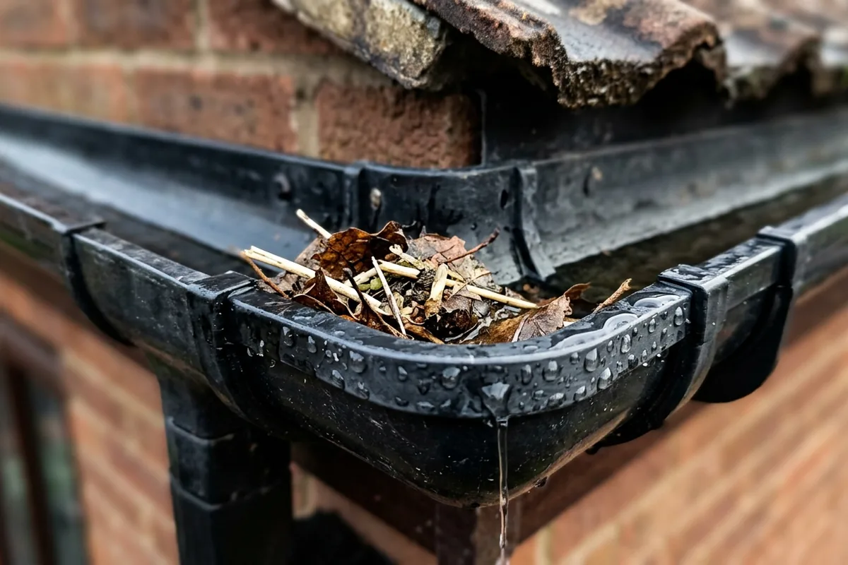 The simple gutter check to make before heavy rain