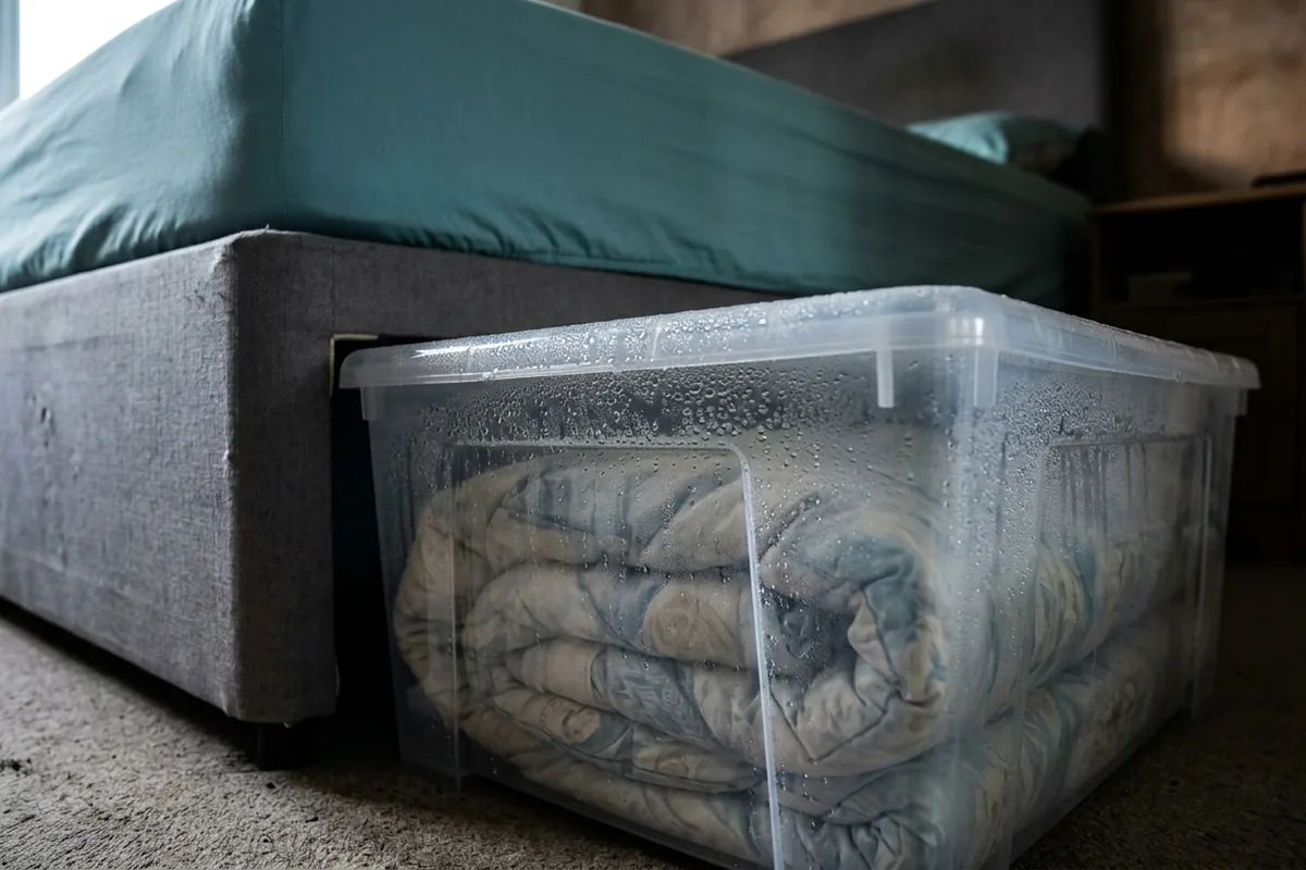 The under-bed storage mistake that can make bedrooms smell musty overnight