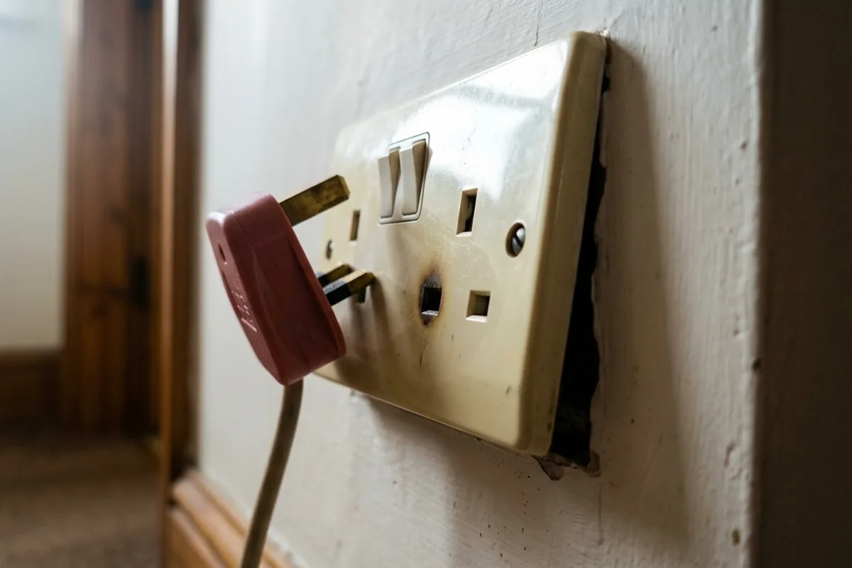 Why a plug socket feels loose and when you should stop touching it immediately