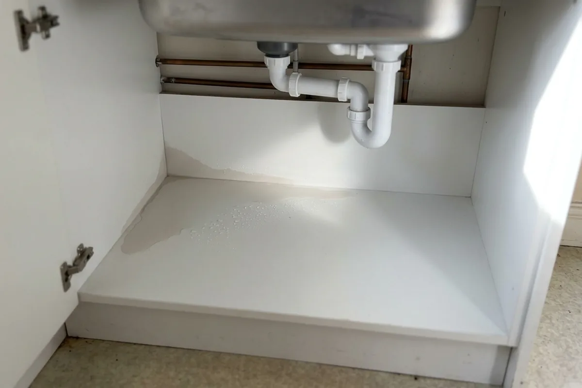 Why damp smells often start under the sink before anywhere else