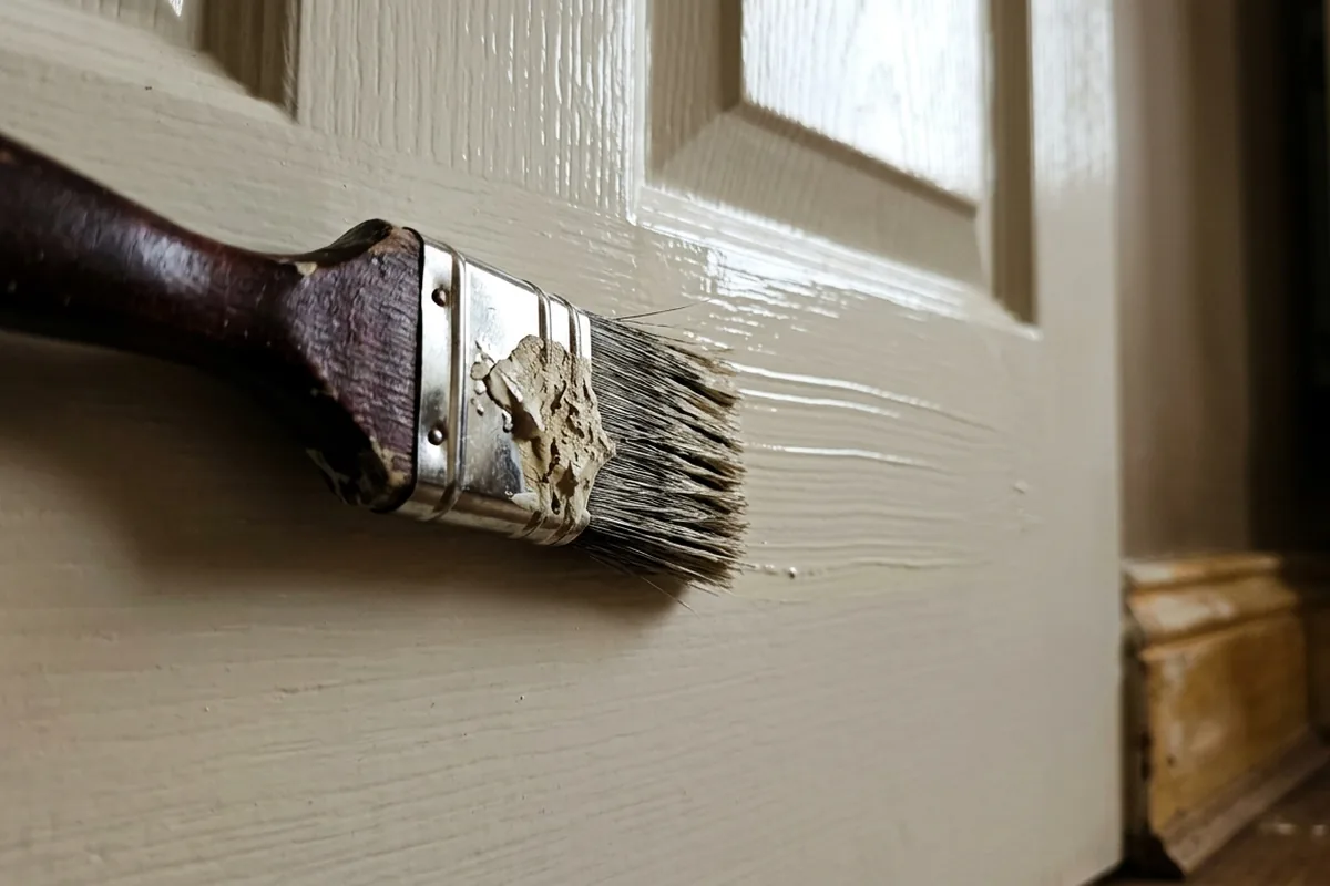 Why old paintbrushes leave streaky marks and the quick check before using them again