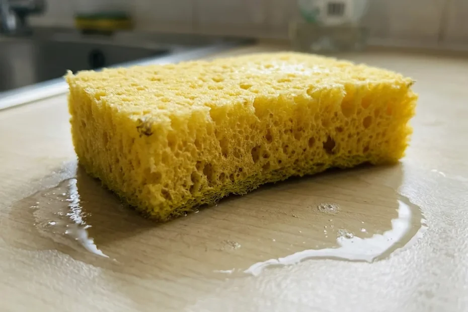 Why old sponges can make your kitchen smell worse after cleaning