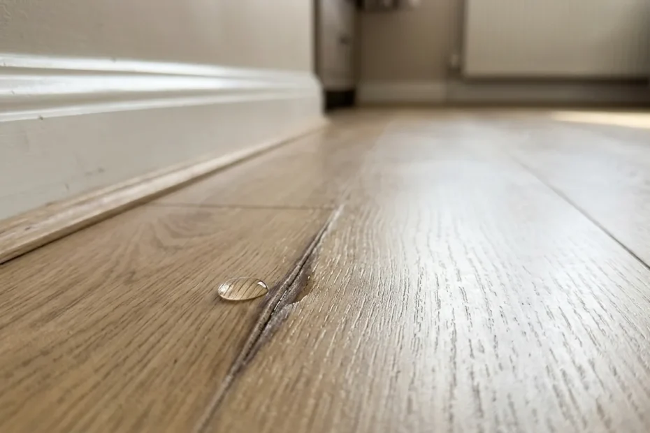 Why too much water can damage laminate flooring faster than dirt