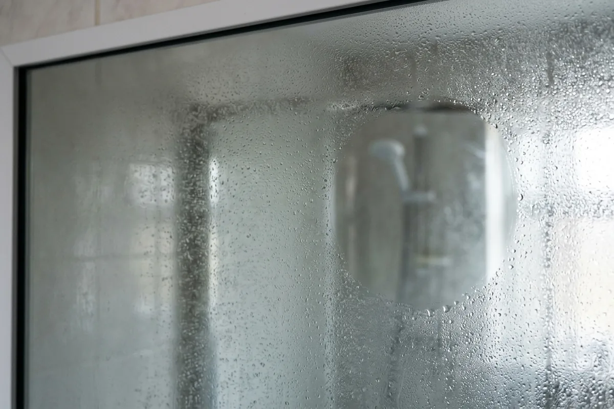 Why your bathroom mirror fogs up so quickly after a shower