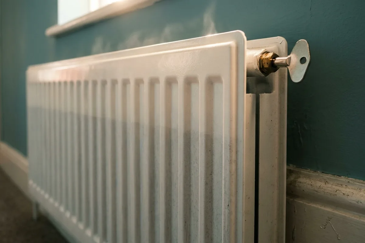 Why your radiator is warm at the top but cold at the bottom