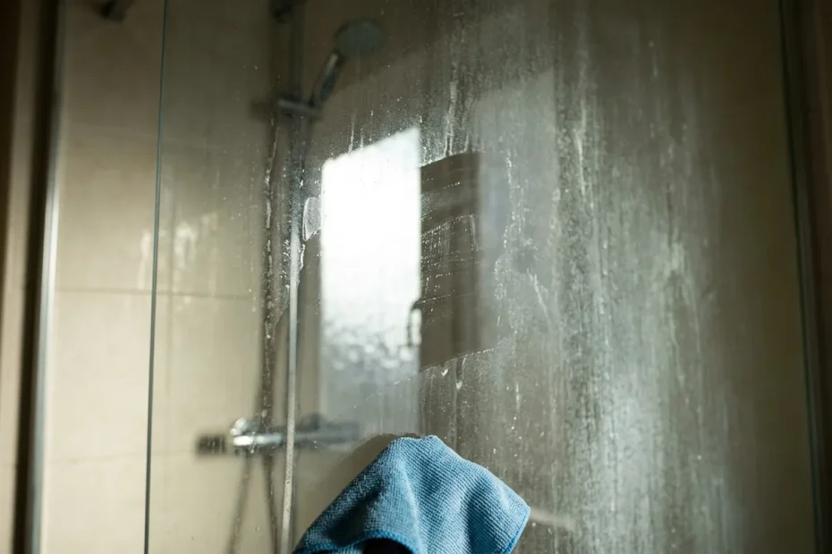 Why your shower screen still looks cloudy after cleaning